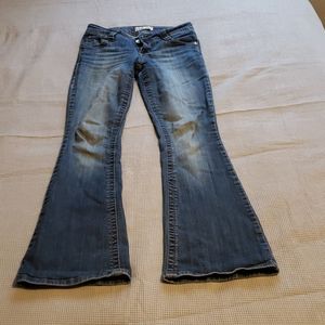 L.E.I. Juniors size 1 flare jeans